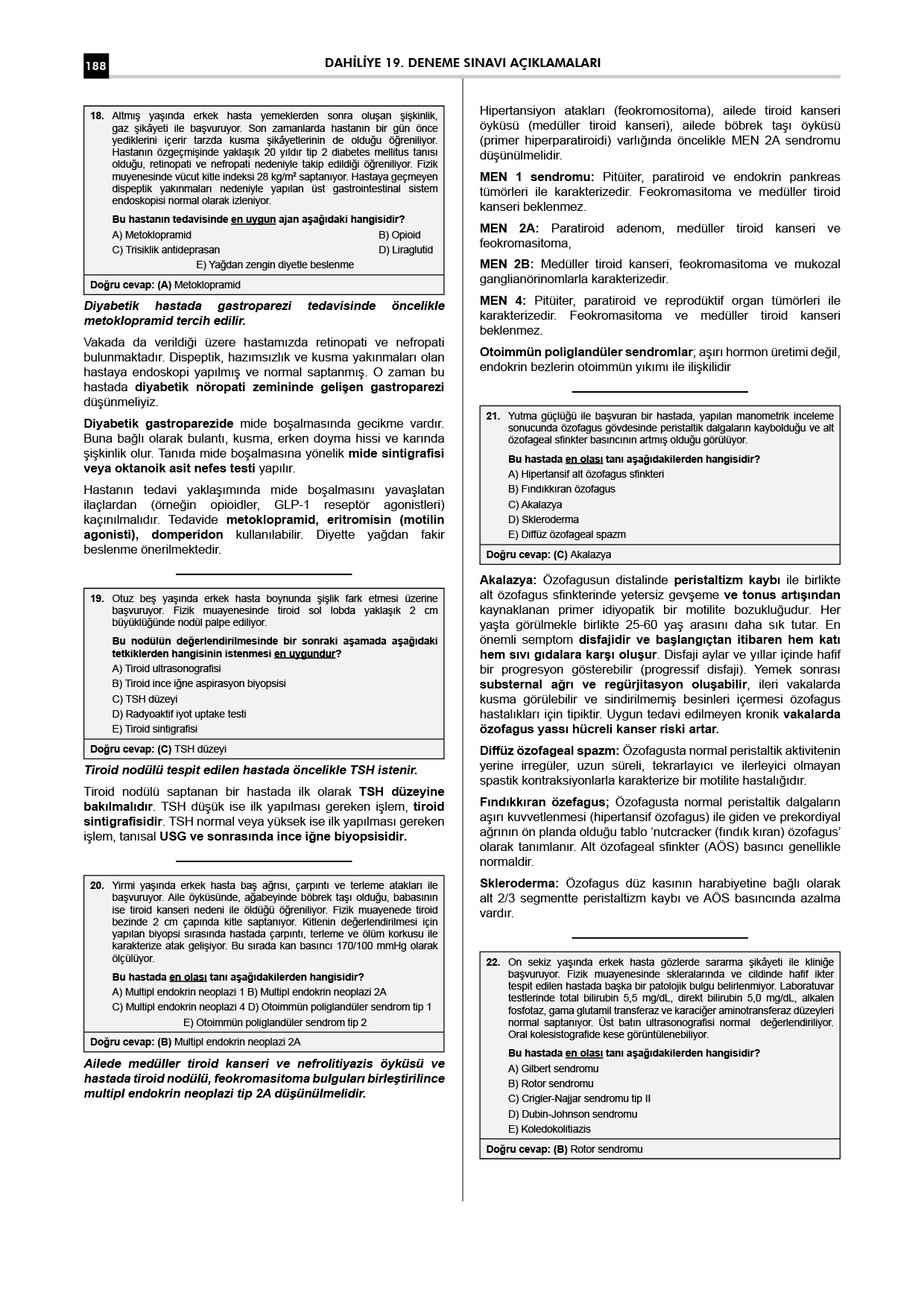 24 Açıklamalı Deneme Serisi 5. Baskı - Dahiliye