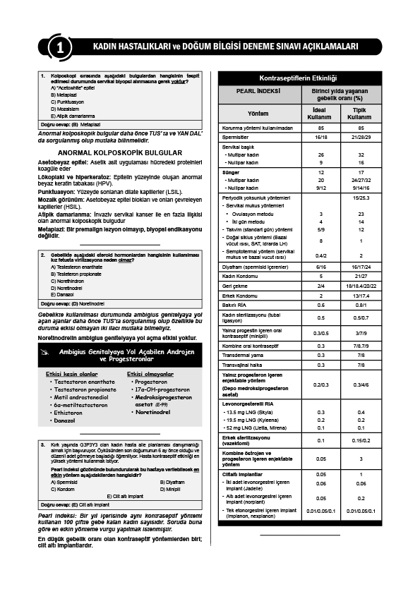 24 Açıklamalı Deneme Serisi 5.Baskı - Kadın Doğum