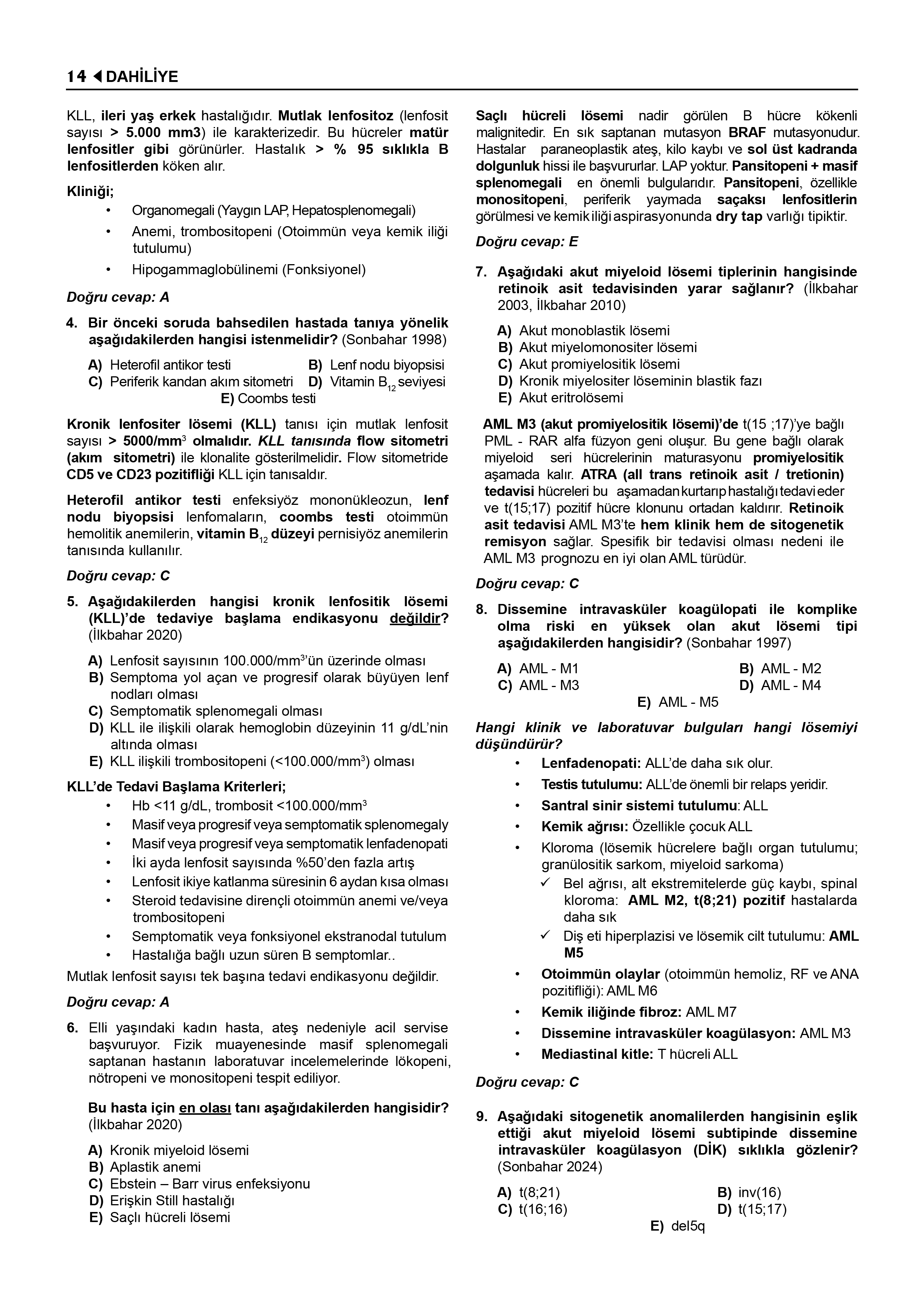 Prospektus TTS ( 12.Baskı ) Dahiliye