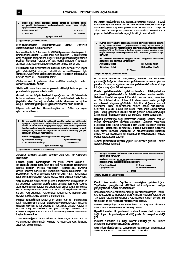 24 Açıklamalı Deneme Serisi 5.Baskı - Biyokimya