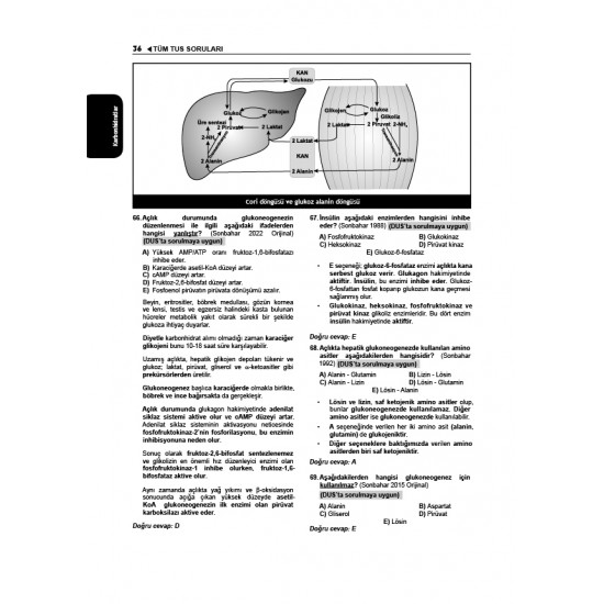 Tüm TUS Soruları ( 35.Baskı ) Biyokimya