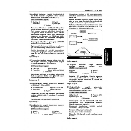 Tüm TUS Soruları ( 35.Baskı ) Farmakoloji