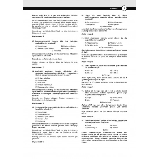 Dusdatamax Pedodonti Soruları ( 5.Baskı )