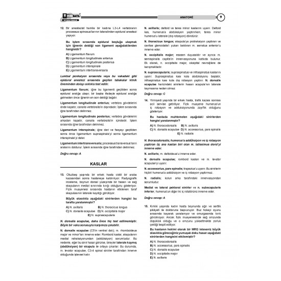 DUSDATAMAX Vaka Kampı Soruları ( 2.Baskı ) 1.Cilt